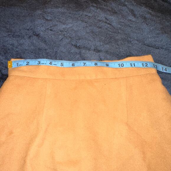 VINTAGE UNWORN 80'S RALPH LAUREN CAMEL 100% CASHMERE SKIRT & JACKET SUIT - Picture 9 of 10
